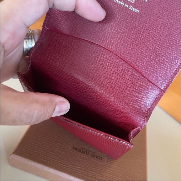 Authentic Louis Vuitton epi card holder❤️❤️❤️ - Picture 8 of 12
